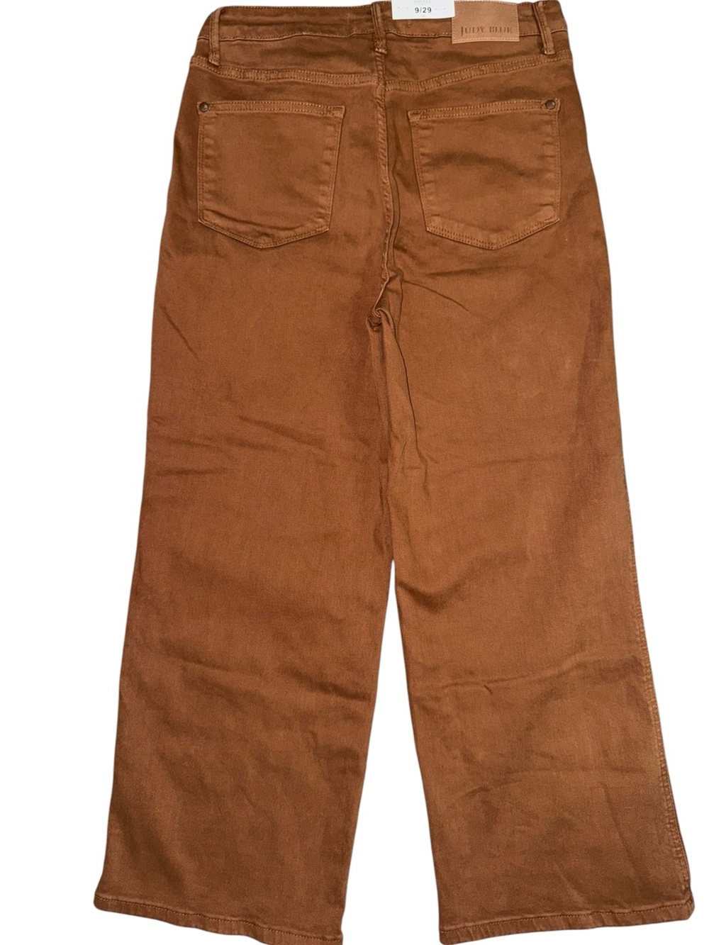 Judy Blue High Waist Garment Dyed Wide Leg Crop Jeans — NWT — Size 9/29 - Picture 2 of 8